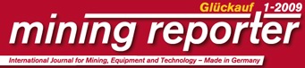 Mining Reporter - The international Journal for Mining, Equipment and Technology